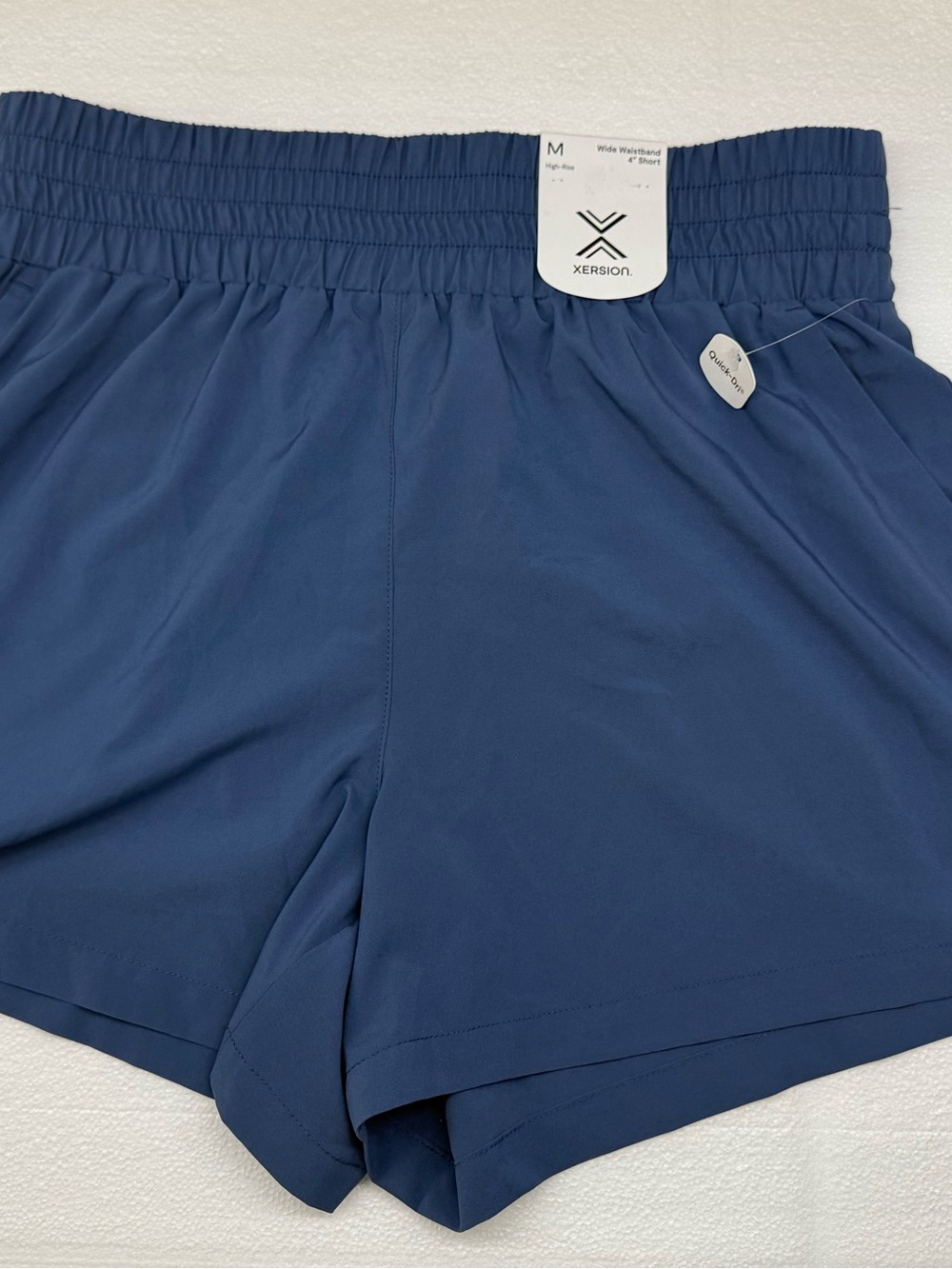 NWT Women Xersion Quick-Dri High-Rise Running Shorts Size M